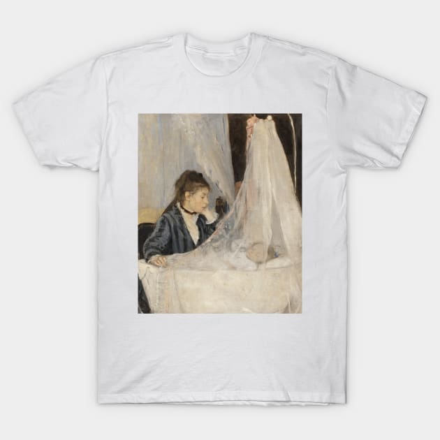 The Cradle by Berthe Morisot T-Shirt by Classic Art Stall